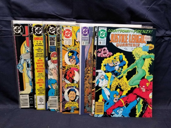 Vintage DC Justice League Comics 15 Units