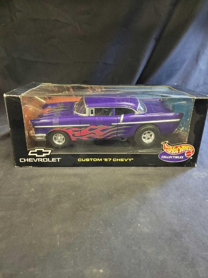 Chevrolet custom '57 Die cast car Hot Wheels
