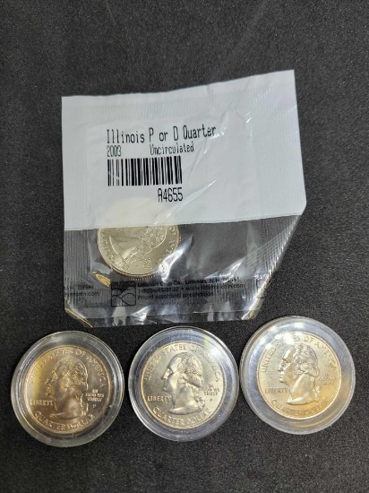 State quarters 4 coins