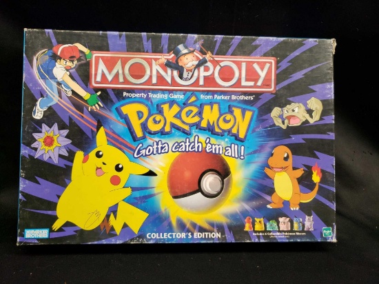 Monopoly Pokemon Gotta Catch em all. Collectors Edition