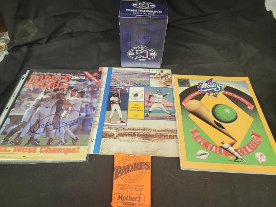 Padres memorabilia lot