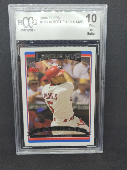2006 Topps #263 Albert Pujols MVP mint 10 or better