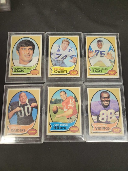 Football cards T.C.G 6 cards