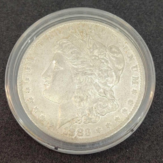 1883-o Morgan silver dollar 90% silver