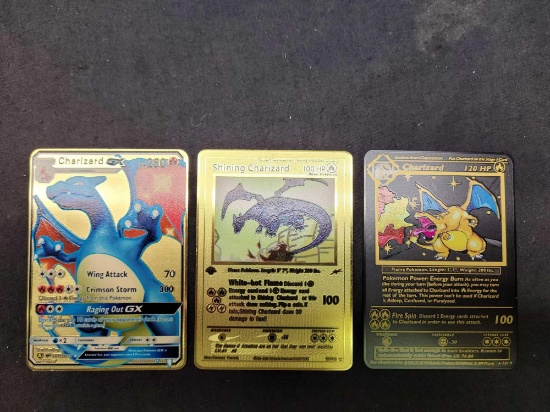Pokemon cards steal charizard 1st edition Gx shining