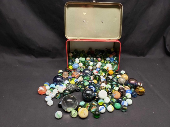 Vintage Mixed Marbles and Boulders
