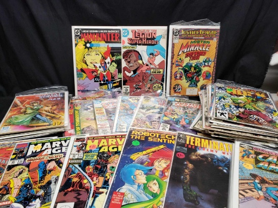 Captain America, Justice league, Oriental Heroes, Hulk and more comics
