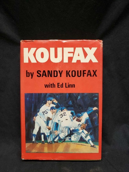 1st Edition 1966 Koufax by Sandy Koufax signature says Sandy Koufax