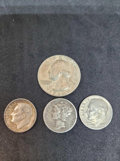 Silver coin lot