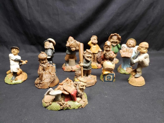 T Clark Gnome Collection Baseball series