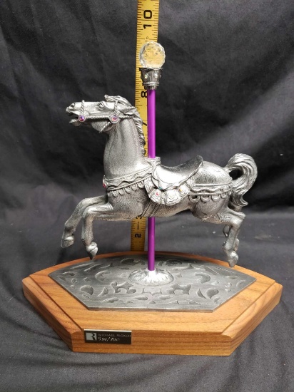 American Carousel Horse series. Michael Ricker Pewter