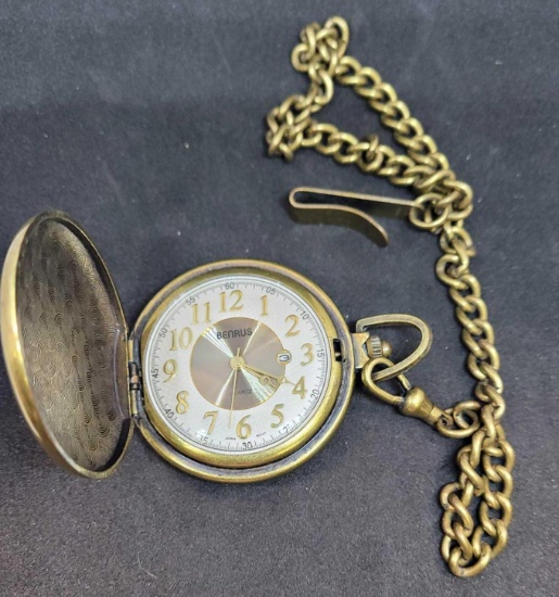 Benrus pocket watch