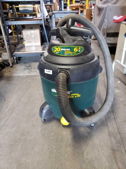 Shop vac Ultra Blowet vac. Wet Dry.b6.5 HP. 20 gallons