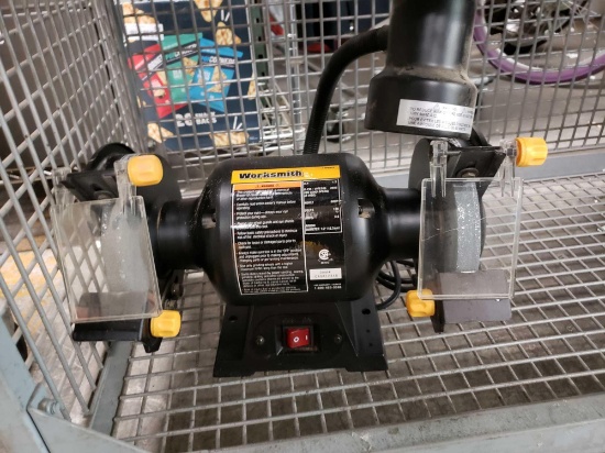 Dewalt DW369 1/4 circular saw w/case. Ryobi router w/case. Worksmith Grinder and lots of xtra tools.
