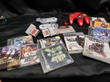 Retro games and controllers. PS3 Call of Duty. Battlefield Bad co. 2.