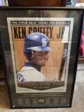 Large 1996 Ken Griffey Jr. Upper Deck Poster Framed