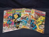 Vintage Marvel The Invaders 4 Units