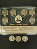 Susan B Anthony dollars 1979 & 1980