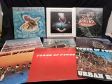 Tower of Power album collection. Bu.p city, We came to play, Back to Oakland, Urban Renewal and