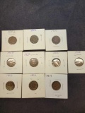 Indian cent 1893-1907 10 coins