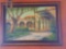 Spanish Style Framed Artwork 43in Wide 31in Tall