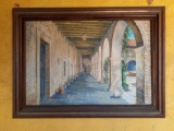 Spanish Style Artwork 44in Wide 30in Tall