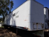 45 Foot Fruehauf Enclosed Semi Trailer Tag 4AV0941