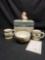 Lenox Disney Bowl & Mugs Embellished w/ 24k Gold, Lenox Disney Showcase Dopey w/ CoA