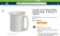 Cambro Case of 48 White Ceramic 8oz. Mugs $305 Est Retail Value