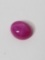 0.52 Ct Natural Pink Oval Cut Star Sapphire GGL Cert