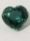 10.17 Ct Natural Green Heart Cut Amethyst GGL Cert