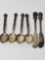 Peru .925 Sterling Silver Spoon Knife 6 Units 88.40 Grams