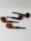 Vintage Ehrlich Imported Briar Smokers Pipe 4 Units