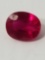 6.07 Ct Natural Red Oval Cut Ruby GGL Cert
