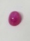 0.57 Ct Natural Pink Oval Cut Star Sapphire GGL Cert