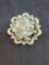 Art Deco broach vintage beauty stones and pearls