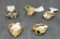 18kt G.E gold plated rings 5 rings