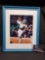 Framed Photo signed says Joe Namath with COA 11 x 14