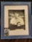 Framed picture of Bob Feller