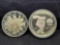 1983 $1 Proof Silver Olympiad Discus Thrower & 1989 $1 Proof Silver United States Congress