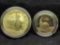 1986 .50 Cent Proof Clad Half & $1 Proof Silver Statue of Liberty Commemorative Dollars