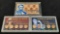 Lincoln Penny Collection. Three Different Sets in Plastic Holders