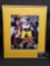 Pittsburghs Ju Ju Smith Framed 16 x 20 Photo 11 x 14 signed w COA