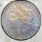 1898 Morgan silver dollar Rainbow tone