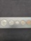 Walking liberty silver coins set with Indian and buffalo 1908 1936 1941 1930 1942 90% silver in