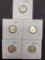 Mercury dime lot Frosty unc BU beauties rare this nice premium coins lot of 5