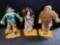 Hamilton gifts The Wizard of Oz Dorothy Lion Scarecrow w Yellow brick road doll holders