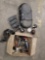 Old Fishing reels Hot plate Random parts Walkie Talkies not tested