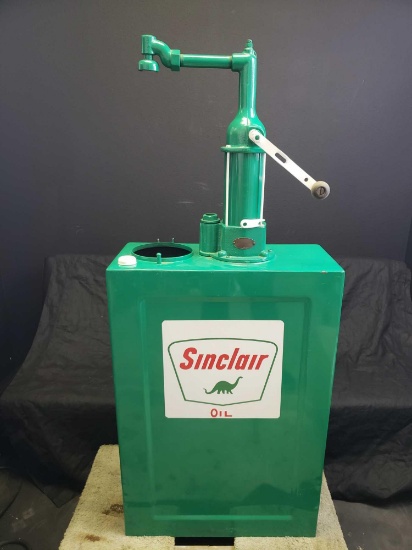 Vintage Sinclair Oil pump 52 x 22 x 10 1/2