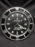 Rolex Dealer Display Electric Wall Clock